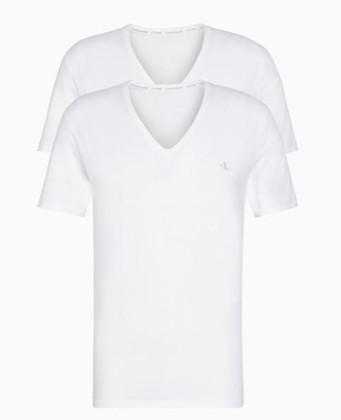 Pack dos camisetas interiores CK1 Calvin Klein TALLAS: s, m, l, xl; COLOR: blanco, negro  - HOMBRE  - PEPI GUERRA