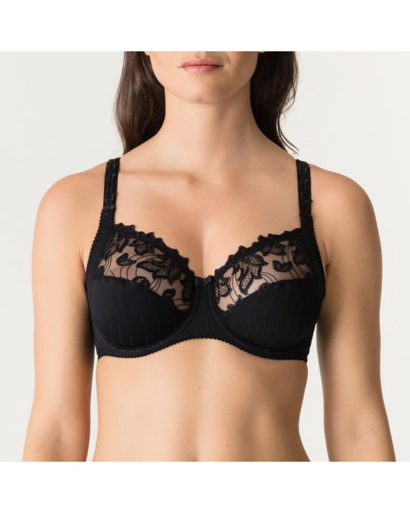 Prima Donna Deauville full cup wire bra COLOUR Black SIZES 95B