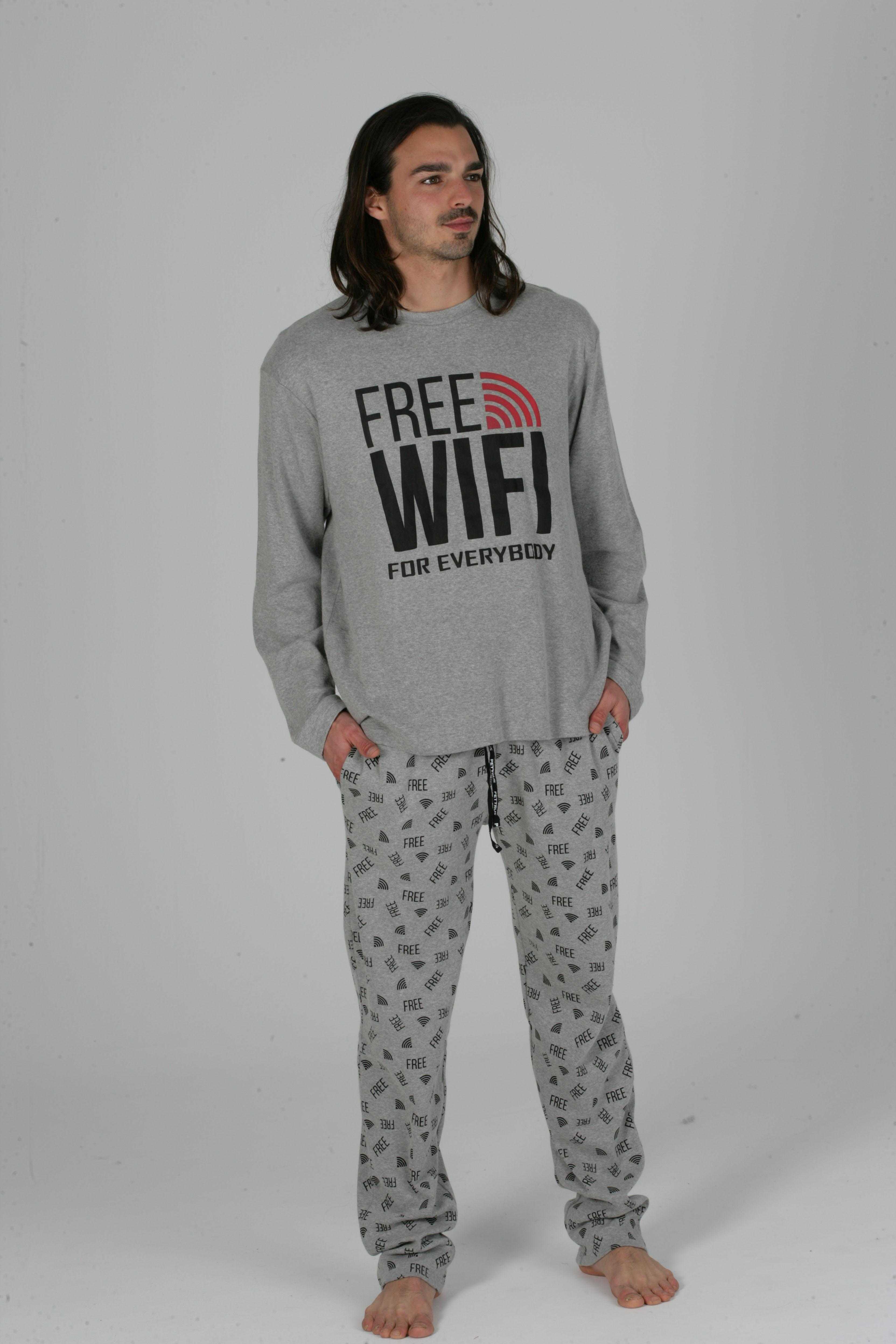 Pijama Caballero Pettrus Wifi Free