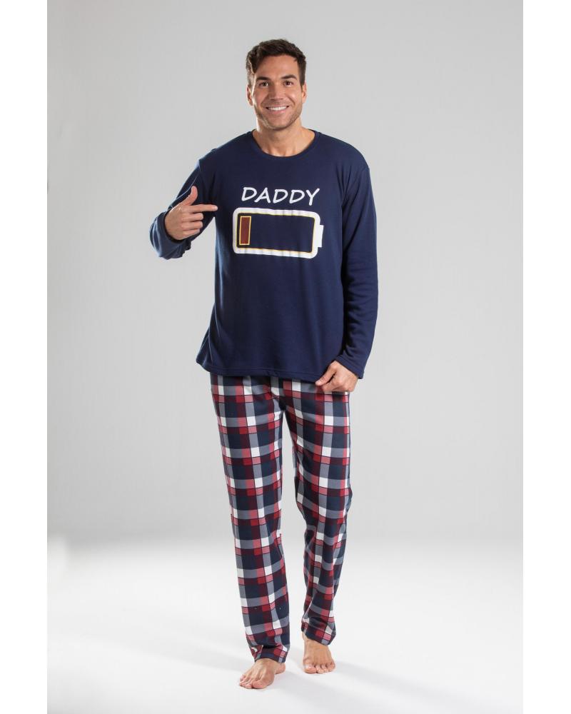 PIJAMA CABALLERO DADDY PETTRUS TALLAS: s, m, l, xl; COLOR: unico Temporada: i23 - Hombre Ropa Interior y baño Online  -