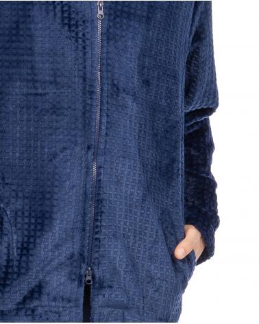 Y225477 CHAQUETA LOHE FRANELA TALLAS: s, m, l, xl, xxl; COLOR: marino Temporada: i23 -   - PEPI GUERRA