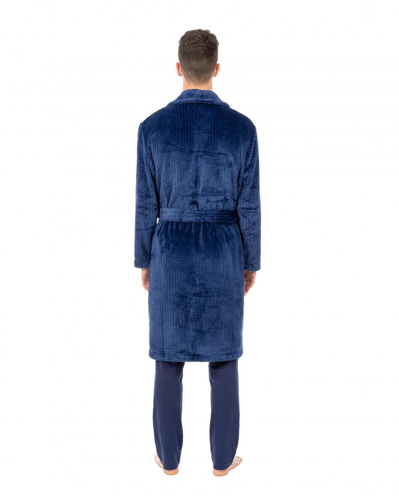 Y225376 BATA LOHE FRANNEL TALLAS: m, l, xl, xxl, 3xl; COLOR: marino Temporada: i23 -   - PEPI GUERRA