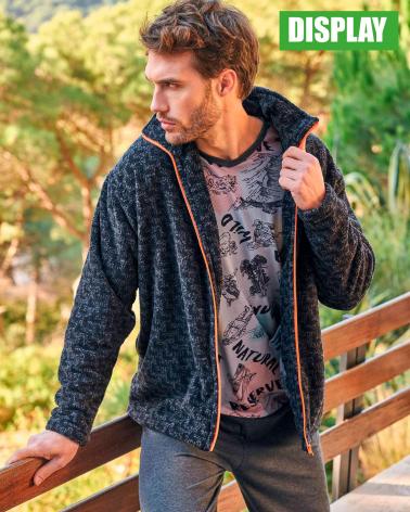 L726312 CHAQUETA CRO MASSANA TALLAS: s, m, l, xl, xxl; COLOR: vigore carbon Temporada: i23 - Hombre Ropa Interior y