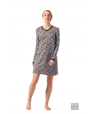 222505 CAMISON EGATEX ROMBOS TALLAS: l; COLOR: unico3 Temporada: i23 - Toda la lencería de noche de mujer online  -