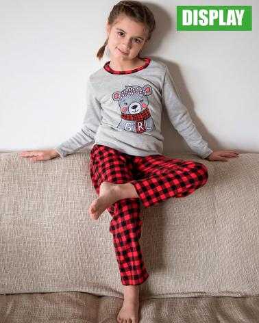 P721171 PIJAMA NIÑA GIRL MASSANA TALLAS: 8, 10, 12; COLOR: unico Temporada: i23 -   - PEPI GUERRA