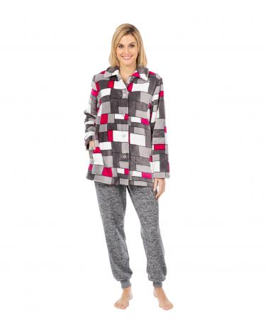 CHAQUETA SRA LOHE CUADROS Y221401 TALLAS: s, m, l, xl; COLOR: unico Temporada: i23 - Toda la lencería de noche de mujer