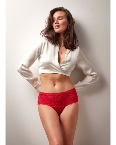 SHORTY NOEL JANIRA TALLAS: m, l; COLOR: rojo Temporada: i23 - Todas las braguitas mujer online  - PEPI GUERRA
