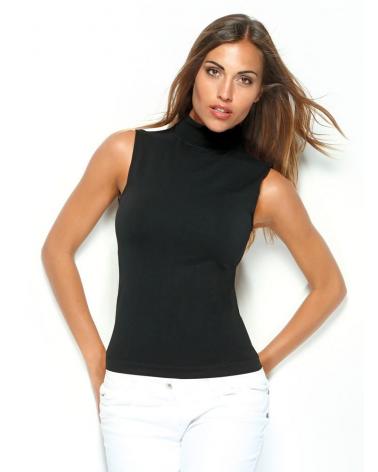 LOS ANGELES CAMISETA SRA S/M C/ALTO LICRA COLOR: blanco, negro, fango, cedro, viola, ciliegia, cafe; TALLAS: s/m, m/l