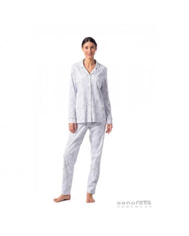 221559 PIJAMA SEÑORETA FLORAL TALLAS: m, l, xl; COLOR: unico Temporada: i23 - Toda la lencería de noche de mujer online