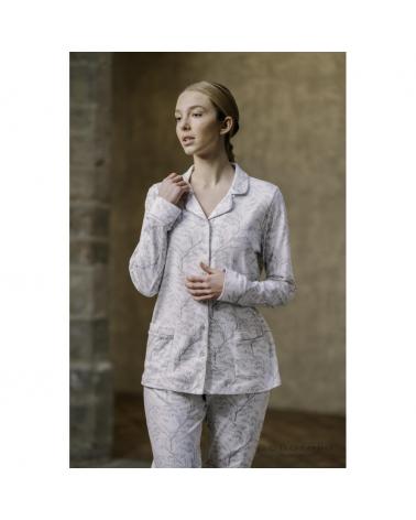 221559 PIJAMA SEÑORETA FLORAL TALLAS: m, l, xl; COLOR: unico Temporada: i23 - Toda la lencería de noche de mujer online