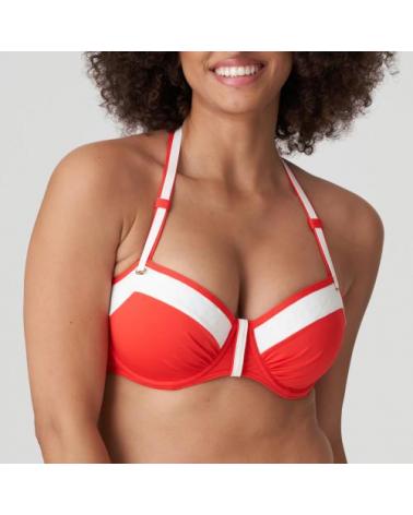 Bikini Prima Donna colección Istres COLOR: rojo; TALLAS: 90c, 95c, 100c, 105c, 80d, 85d, 90d, 95d, 100d, 105d, 110d