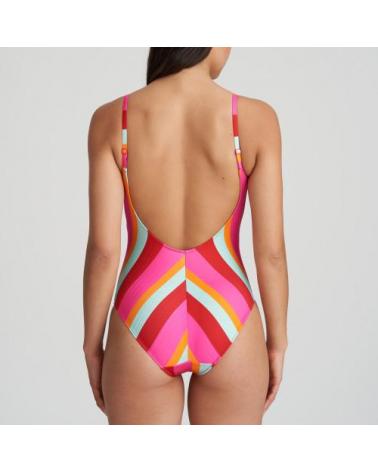 Bañador Marie Jo colección Tenedos COLOR: naranja; TALLAS: 85b, 90b, 95b, 100b, 85c, 90c, 95c, 100c, 85d, 90d, 95d