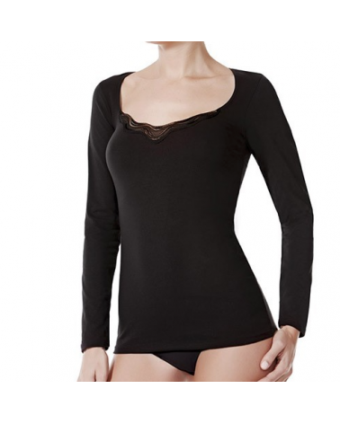 cta. m/l julieta TALLAS: m, l, xl, xxl; COLOR: blanco, negro Temporada: inv17 - Descubre todas las Camisetas y Bodys