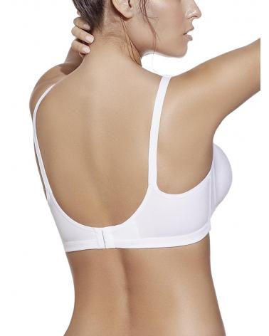 SUJETADOR SIN AROS MATERNAL SELENE AMANDA COLOR: blanco, negro, tierra; TALLAS: 90, 95, 100, 105, 115, 110, 120