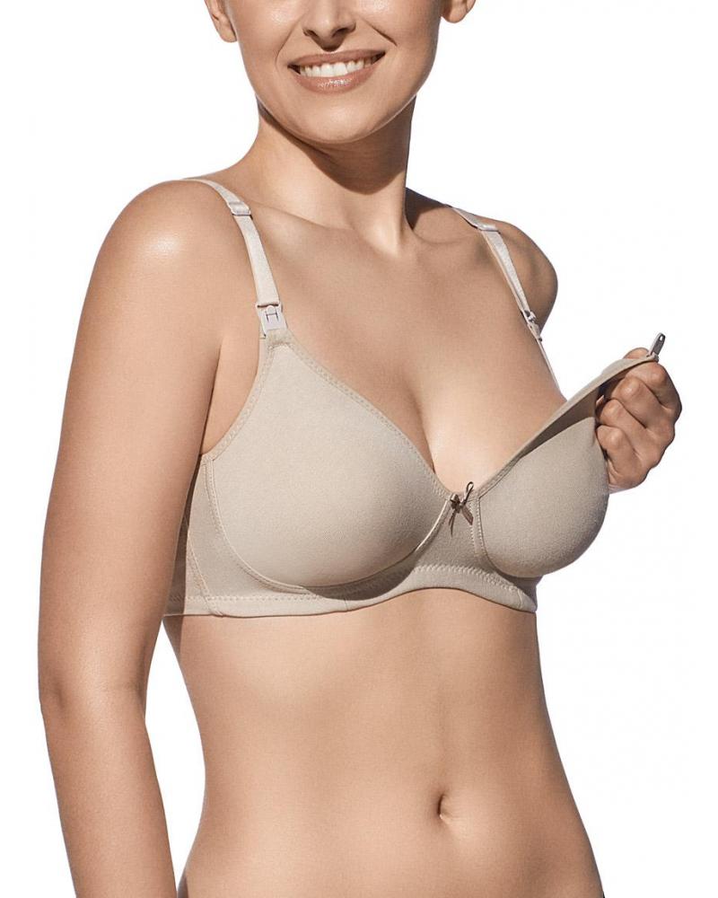 SUJETADOR SIN AROS MATERNAL SELENE AMANDA COLOR: blanco, negro, tierra; TALLAS: 90, 95, 100, 105, 115, 110, 120