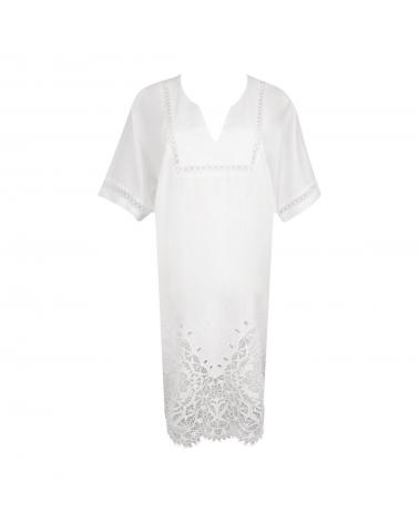 ASB6663 KAFTAN ODYSSE CASHMER TALLAS: s; COLOR: blanco Temporada: summer 23 -   - PEPI GUERRA