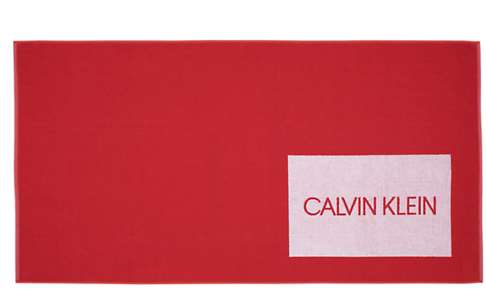 Toalla Calvin Klein COLOR: rojo, negro, azul; TALLAS: talla unica  - BAÑO  - PEPI GUERRA