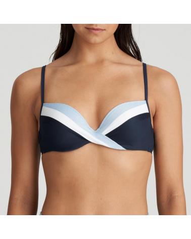 Bikini Corazón Marie Jo colección Sitges COLOR: azul; TALLAS: 85b, 90b, 95b, 100b, 105b, 85c, 90c, 95c, 100c, 105c