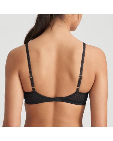 SUJETADOR ESCOTE CORAZÓN MARIE JO ''CHANNING'' COLOR: negro; TALLAS: 85b, 90b, 95b, 100b, 85c, 90c, 95c, 100c, 85d