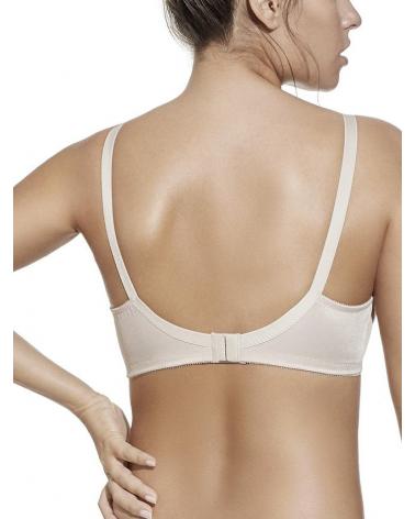 SUJETADOR SIN AROS FLOR SELENE COLOR: blanco, negro, tierra, trasparosa; TALLAS: 90, 95, 100, 105, 115, 110 Temporada: