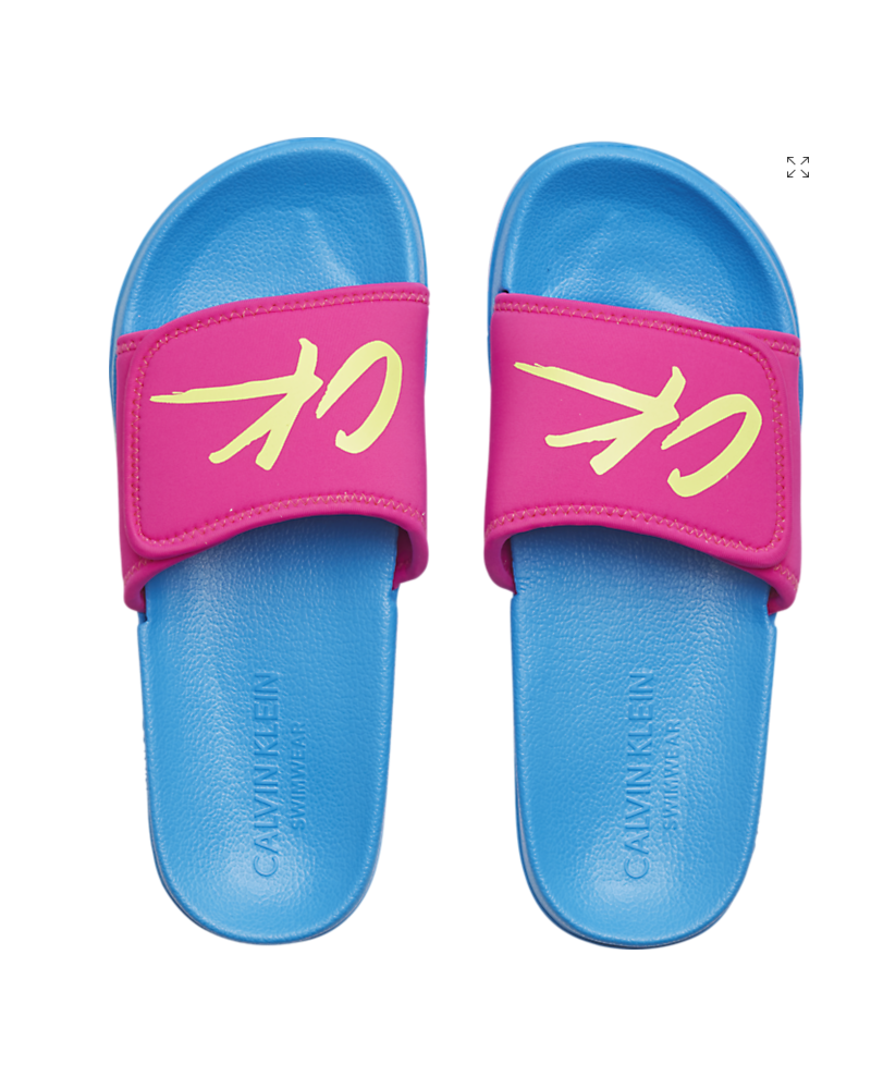 Chanclas Calvin Klein logo - TALLAS: 35/36, 37/38, 39/40 TALLAS 35/36