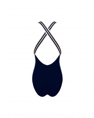 MAILLOT LISE CHARMEL ''ENERGIE NAUTIQUE'' TALLAS: s, m, l, xl; COLOR: pacifique nautique  -   - PEPI GUERRA