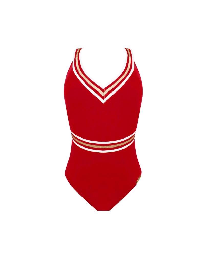 MAILLOT LISE CHARMEL ''ENERGIE NAUTIQUE'' TALLAS: s, m, l, xl; COLOR: pacifique nautique  -   - PEPI GUERRA
