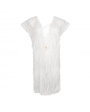 TÚNICA LISE CHARMEL ''PERLES NACRÉES'' TALLAS: s, m, l, xl; COLOR: blanco  -   - PEPI GUERRA