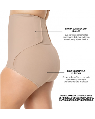 12885 FAJA MATERNAL TALLAS: s, m, l, xl; COLOR: cafe Temporada: ve16 - Todas las mejores fajas de mujer online  - PEPI