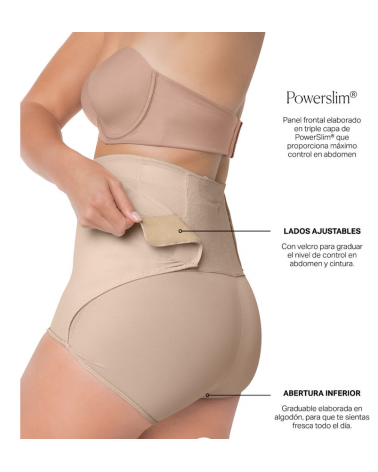 12885 FAJA MATERNAL TALLAS: s, m, l, xl; COLOR: cafe Temporada: ve16 - Todas las mejores fajas de mujer online  - PEPI