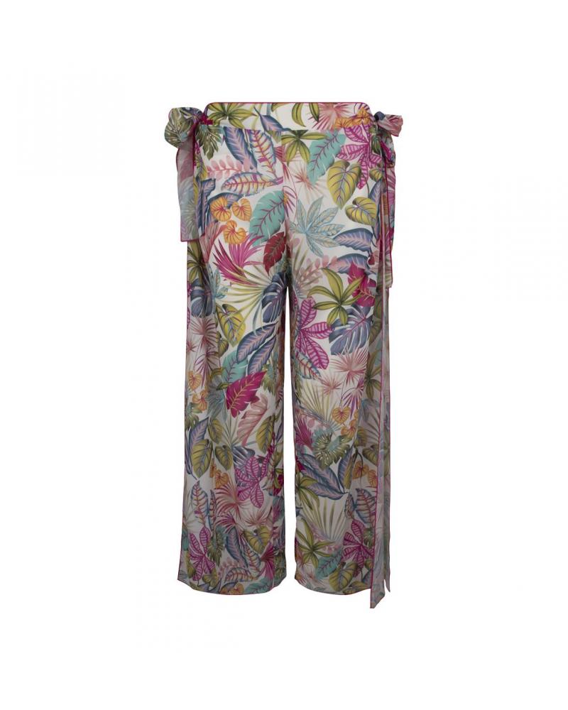 Pantalón Playa Antigel La Muse des Illes TALLAS: s, m, l, xl; COLOR: blanco  -   - PEPI GUERRA