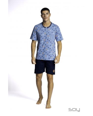 PIJAMA CABALLERO MARCA SOY CANGREJOS 231619