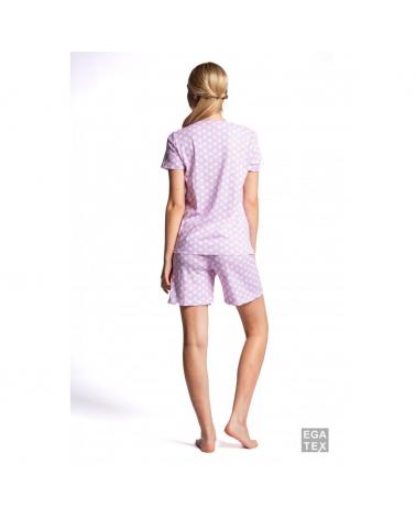 PIJAMA SEÑORA EGATEX TOPOS 231422