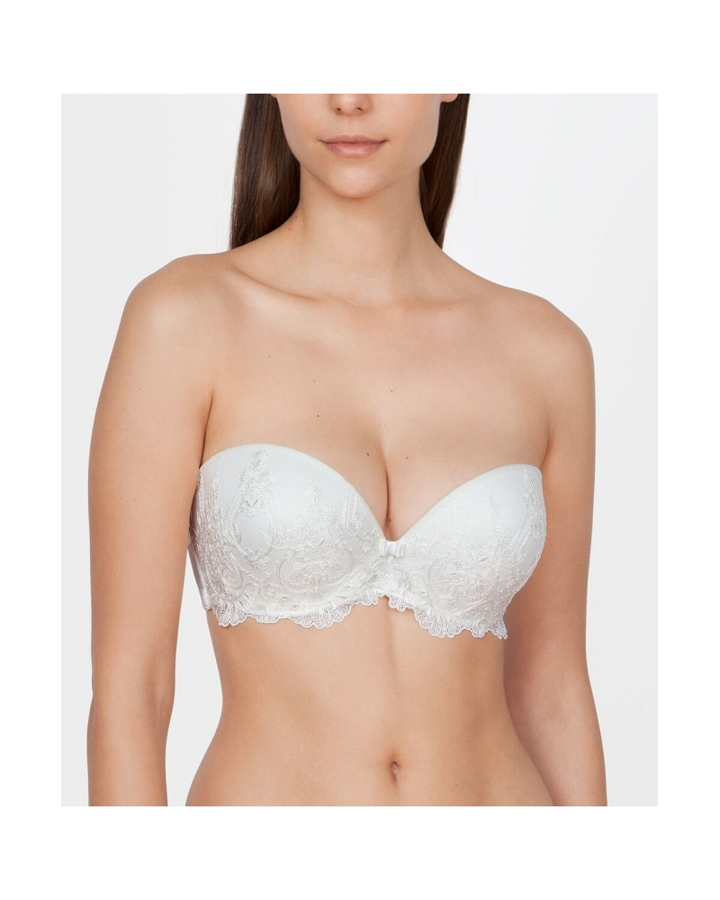 sujetador NOVIA IVETTE BRIDAL heritage 37022 COPA C TALLAS: 90, 95; COLOR: seda, silver Temporada: ver18 - Inicio  -