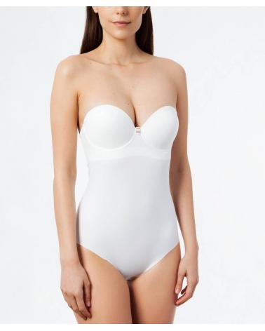 BODY SIN TIRANTES IVETTE BRIDAL ''SECOND SKIN''   -   - PEPI GUERRA