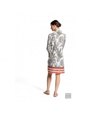 VESTIDO EGATEX ABIERTO HOJAS 231502 TALLAS: s, m, l; COLOR: unico Temporada: summer 23 - Lencería Mujer Online  - PEPI