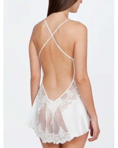 43022 CAMISON RASO COLOR: marfil, negro, nude, silver; TALLAS: s, m, l, xl Temporada: ver15 - NOVIAS Ropa interior