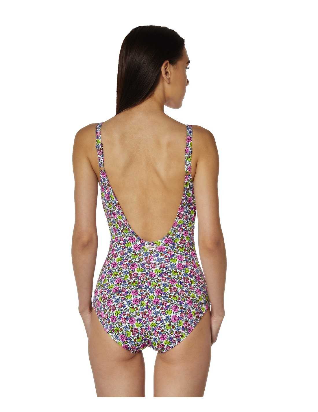 Swimsuit flowers Onades Red POINT