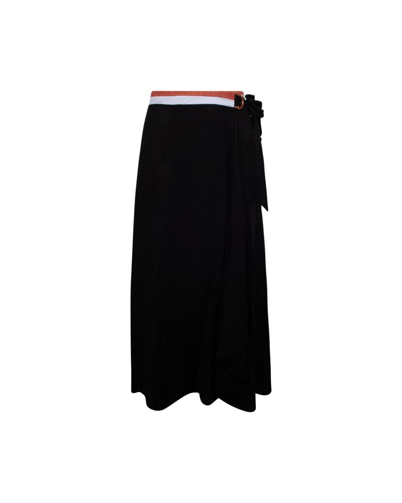 FALDA PAREO LISE CHARMEL ''CHIC NAUTIQUE'' TALLAS: s, m, l; COLOR: encre nautique  -   - PEPI GUERRA