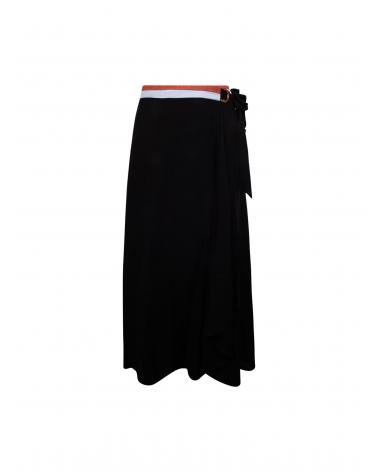 FALDA PAREO LISE CHARMEL ''CHIC NAUTIQUE'' TALLAS: s, m, l; COLOR: encre nautique  -   - PEPI GUERRA