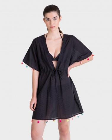 PLAYERAS SRA M/C POMPONES L237410