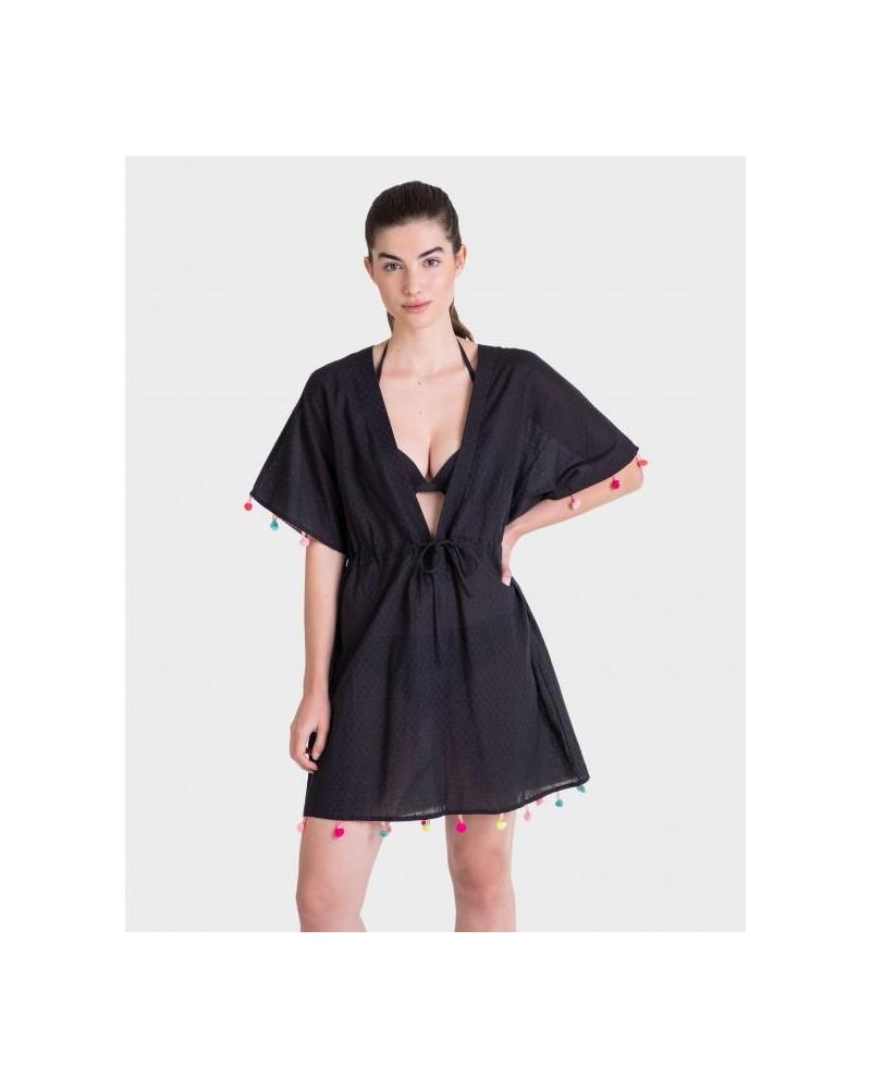 PLAYERAS SRA M/C POMPONES L237410