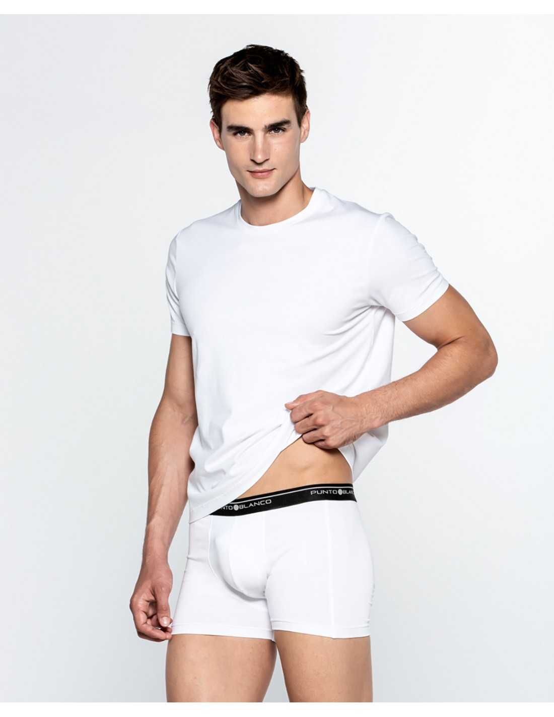 Camiseta Punto Blanco cuello redondo Ecologix TALLAS: s, m, l, xl; COLOR: blanco, negro Composición: algodón - HOMBRE 