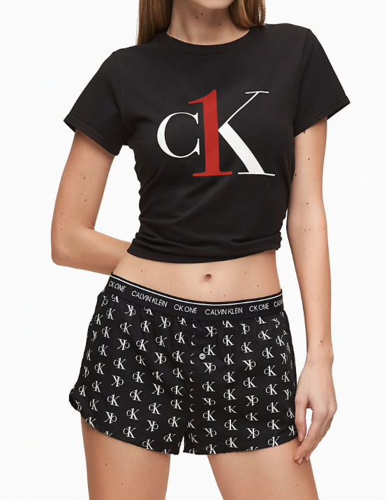 Short sleep Calvin Klein Ck One TALLAS: xs, m; COLOR: negro Composición: algodón - Lencería noche  - PEPI GUERRA