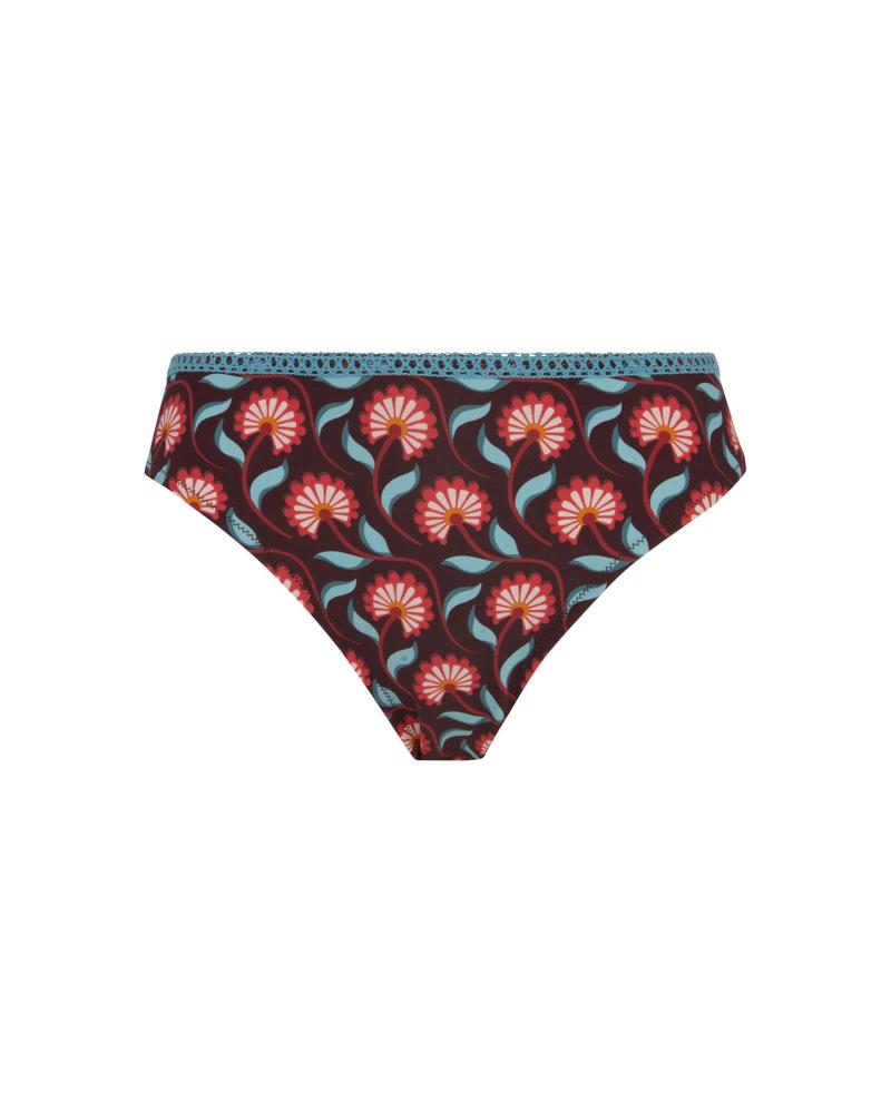 BRAGA BIKINI ANTIGEL ''LA MUSE BOHÈME'' TALLAS: s, m, l, xl, xxl; COLOR: prune bohème  -   - PEPI GUERRA