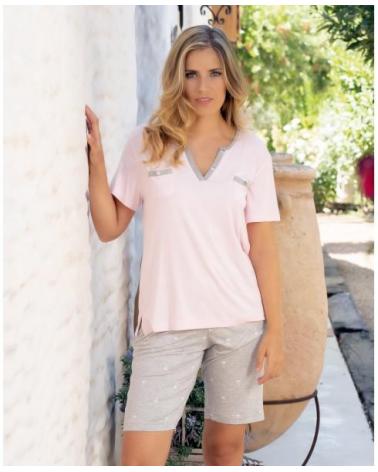 PIJAMA MUJER LOHE COPAS V233132 TALLAS: m, l, xl, xxl; COLOR: unico Temporada: summer 23 -   - PEPI GUERRA