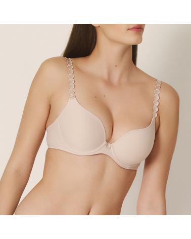 MARIE JO PADDED BRA TOM HEART SHAPE