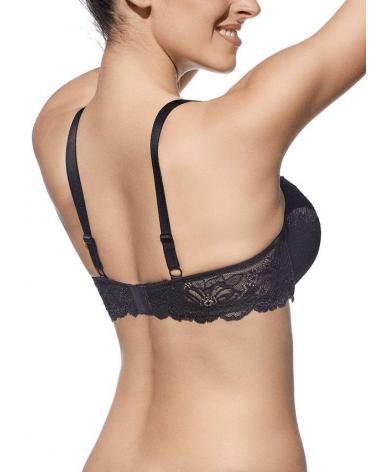 SUJETADOR NOELIA DOBLE PUSH UP SELENE COLOR: marfil, negro; TALLAS: 90, 95, 100, 85 Temporada: ver18 -   - PEPI GUERRA