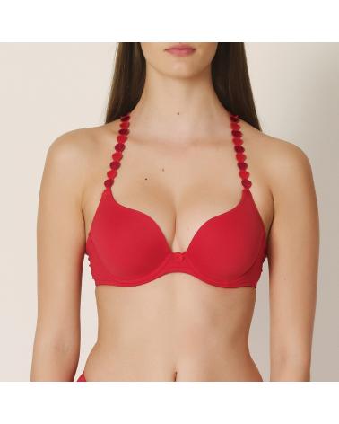 SUJETADOR AROS PREFORMADO TOM MARIE JO FORMA CORAZÓN COLOR: marfil, blanco, rojo, negro, camel; TALLAS: 80b, 85b, 90b