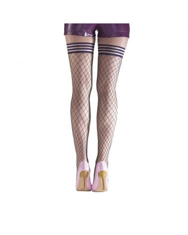 CALZA RETE MEDIANA FULL COLOUR COLOR: negro, natural; TALLAS: u Temporada: invierno 2012 - Todas las medias y